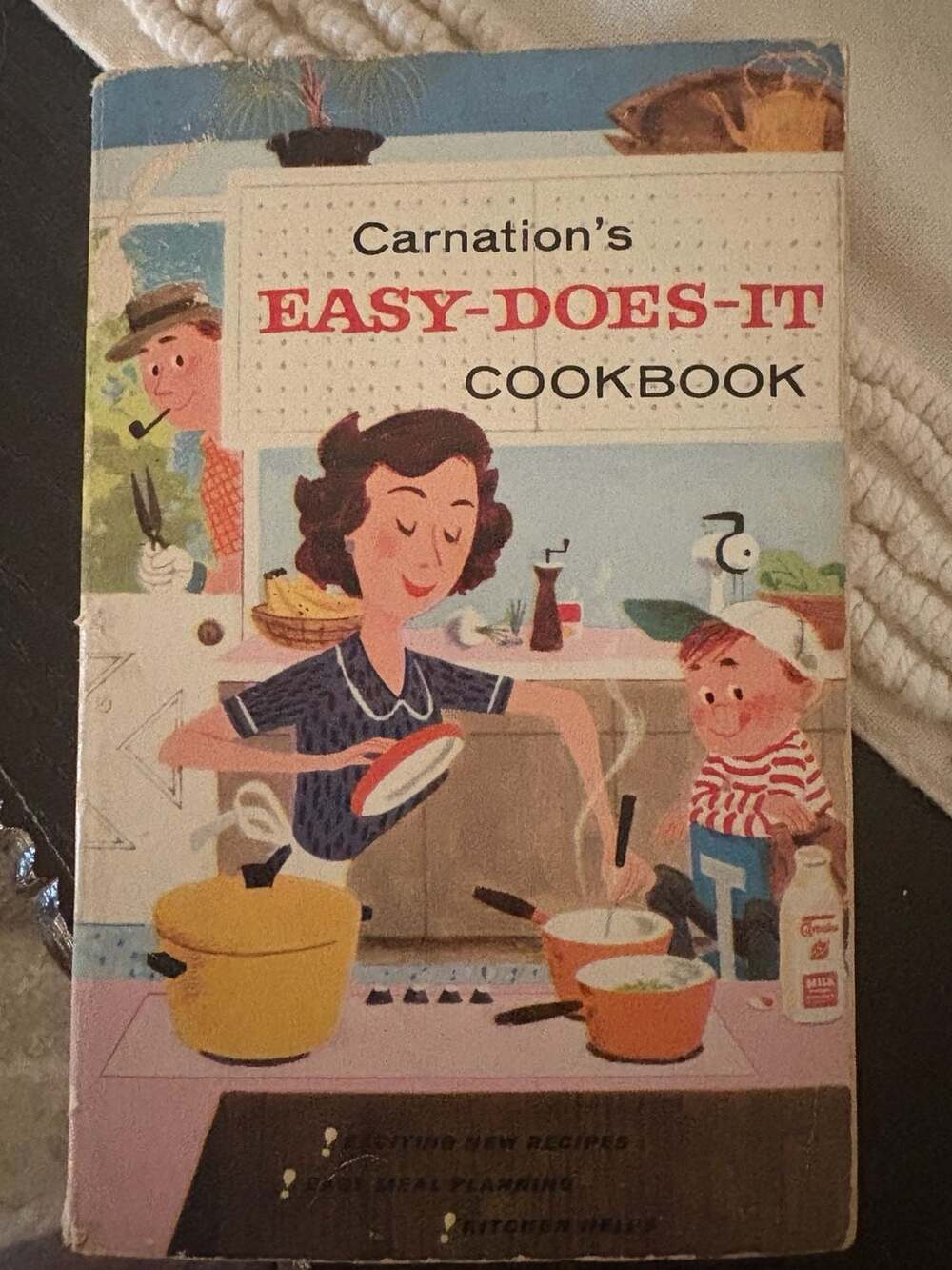 Vintage 1958 Carnation's Easy-Does-It Cookbook by Mary Blake